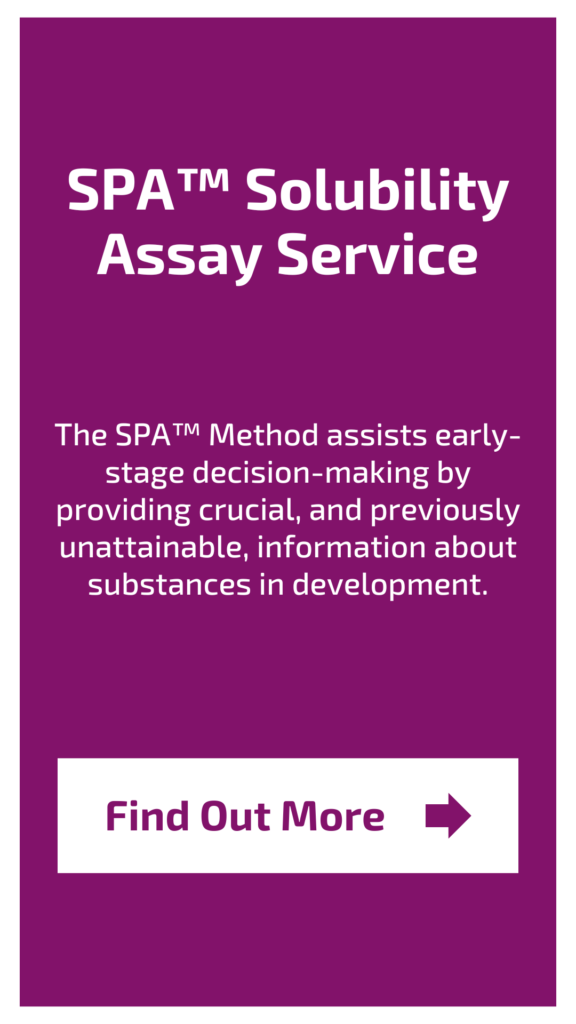 SPA™ Solubility Assay Service
